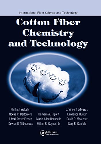 Stock image for Cotton Fiber Chemistry and Technology (International Fiber Science and Technology) for sale by ThriftBooks-Atlanta