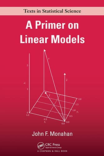 Imagen de archivo de A Primer on Linear Models a la venta por Revaluation Books