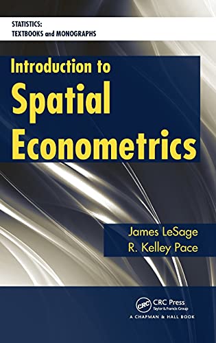 Beispielbild fr Introduction to Spatial Econometrics zum Verkauf von medimops
