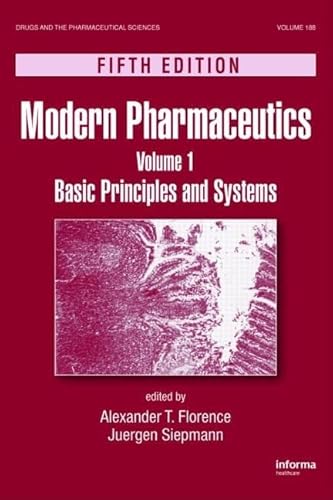 9781420065640: Modern Pharmaceutics Volume 1: Basic Principles and Systems, Fifth Edition: 188 (Drugs and the Pharmaceutical Sciences)
