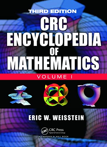 9781420072211: The CRC Encyclopedia of Mathematics, Third Edition - 3 Volume Set