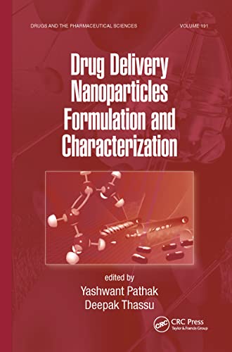 9781420078046: Drug Delivery Nanoparticles Formulation and Characterization (Drugs and the Pharmaceutical Sciences)