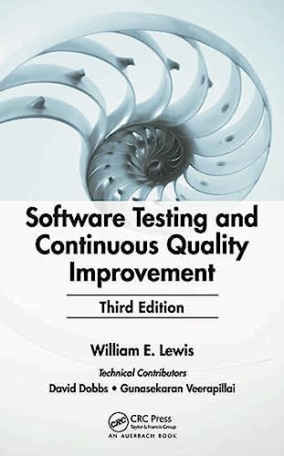 Beispielbild fr Software Testing and Continuous Quality Improvement zum Verkauf von Blackwell's