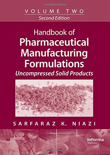Stock image for Handbook of Pharmaceutical Manufacturing Formulations, Vol. 2 for sale by Majestic Books