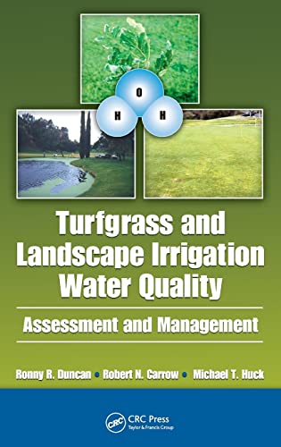 9781420081930: Turfgrass and Landscape Irrigation Water Quality: Assessment and Management