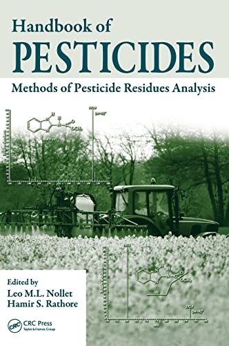 9781420082456: Handbook of Pesticides: Methods of Pesticide Residues Analysis