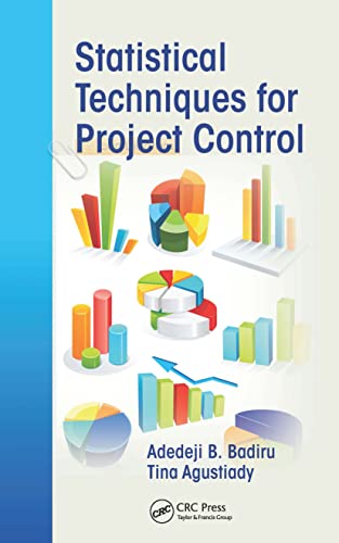 Beispielbild fr Statistical Techniques for Project Control (Industrial Innovation) zum Verkauf von medimops