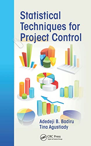 Stock image for Statistical Techniques for Project Control (Industrial Innovation) for sale by medimops