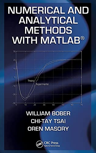 Beispielbild fr Numerical and Analytical Methods with MATLAB (Applied and Computational Mechanics) zum Verkauf von Phatpocket Limited