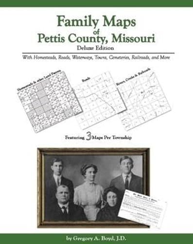 Beispielbild fr Family Maps of Pettis County , Missouri zum Verkauf von HPB-Diamond