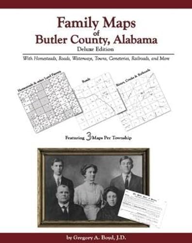 9781420304787: Family Maps of Butler County, Alabama, Deluxe Edition