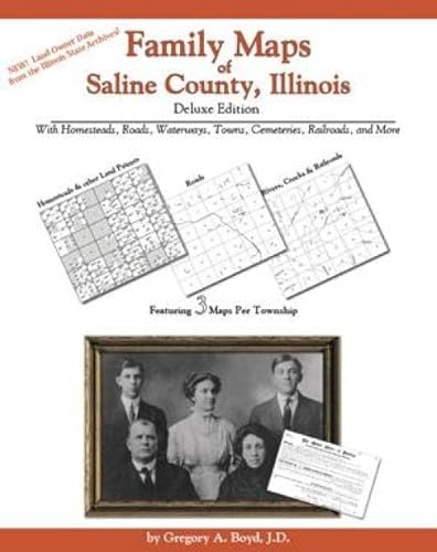 9781420310252: Family Maps of Saline County, Illinois Deluxe Edition