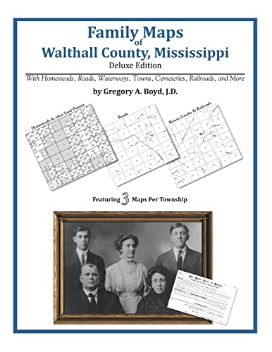 Beispielbild fr Family Maps of Walthall County, Mississippi zum Verkauf von HPB-Red