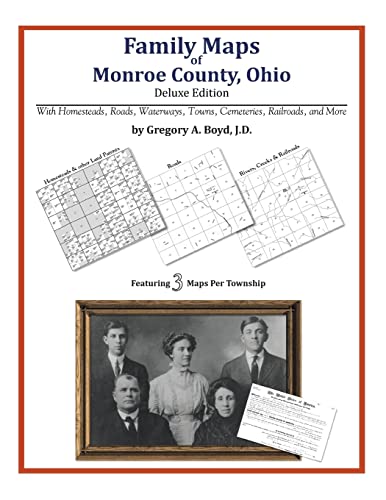 Beispielbild fr Family Maps of Monroe County, Ohio zum Verkauf von Books Unplugged