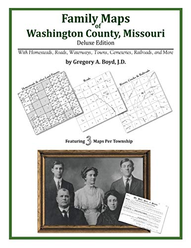 Beispielbild fr Family Maps of Washington County, Missouri zum Verkauf von SecondSale
