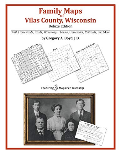 Beispielbild fr Family Maps of Vilas County, Wisconsin zum Verkauf von ThriftBooks-Atlanta