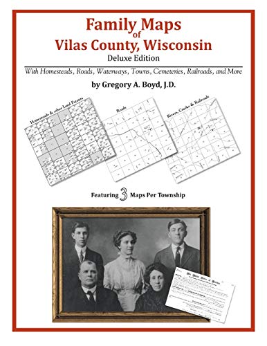 Stock image for Family Maps of Vilas County, Wisconsin for sale by ThriftBooks-Atlanta