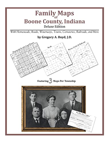 Beispielbild fr Family Maps of Boone County, Indiana zum Verkauf von Second  Site Books