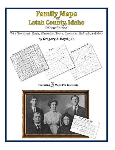 Imagen de archivo de Family Maps of Latah County, Idaho a la venta por Bulrushed Books