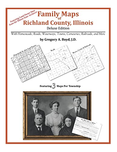 Imagen de archivo de Family Maps of Richland County, Illinois a la venta por ThriftBooks-Dallas