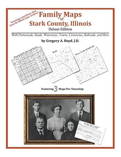 Imagen de archivo de Family Maps of Stark County, Illinois a la venta por Lucky's Textbooks