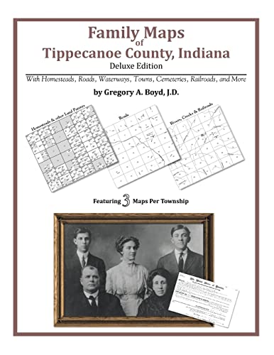 Beispielbild fr Family Maps of Tippecanoe County, Indiana zum Verkauf von HPB-Ruby