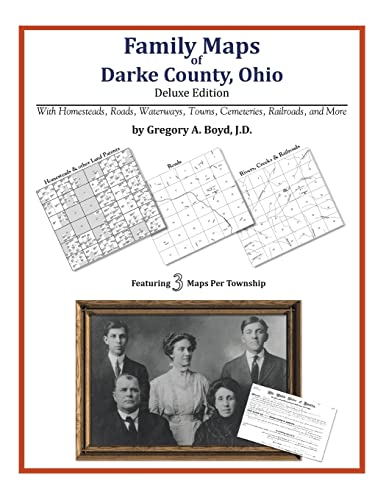 Imagen de archivo de Family Maps of Darke County, Ohio a la venta por GF Books, Inc.