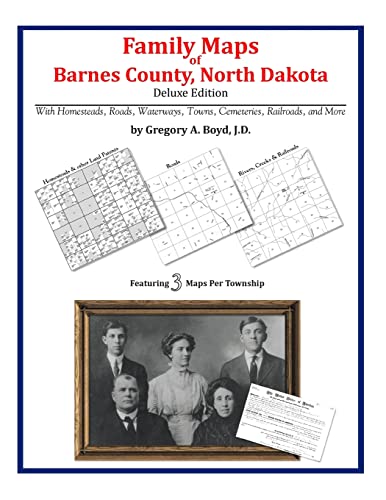 Beispielbild fr Family Maps of Barnes County, North Dakota zum Verkauf von Lucky's Textbooks