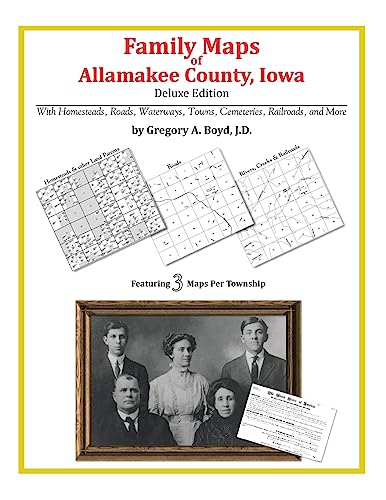 Stock image for Family Maps of Allamakee County, Iowa for sale by HPB-Ruby