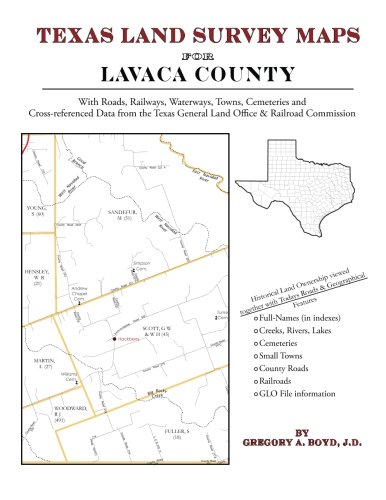 Beispielbild fr Texas Land Survey Maps for Lavaca County zum Verkauf von Lucky's Textbooks