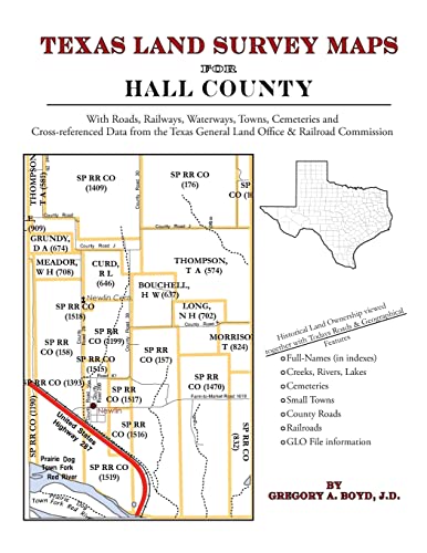 Beispielbild fr Texas Land Survey Maps for Hall County zum Verkauf von Lucky's Textbooks