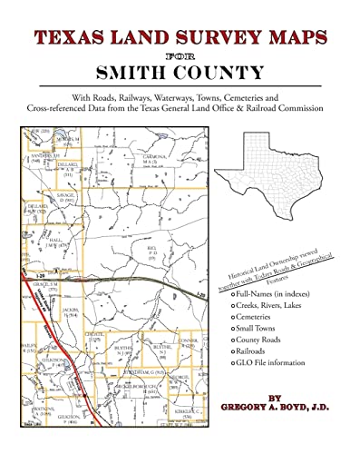 Beispielbild fr Texas Land Survey Maps for Smith County zum Verkauf von HPB-Ruby