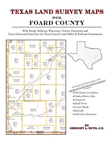 9781420350524: Texas Land Survey Maps for Foard County