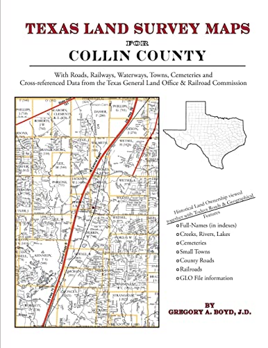 9781420350708: Texas Land Survey Maps for Collin County