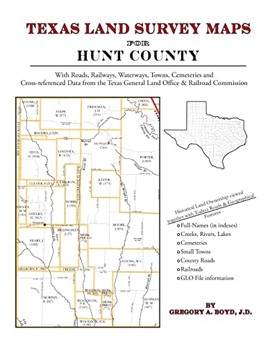 Beispielbild fr Texas Land Survey Maps for Hunt County zum Verkauf von Lucky's Textbooks