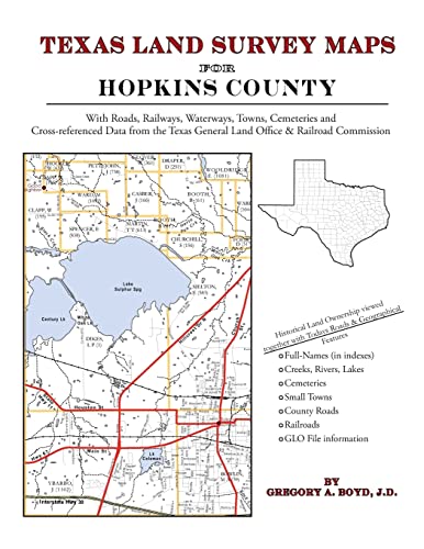 Beispielbild fr Texas Land Survey Maps for Hopkins County zum Verkauf von Lucky's Textbooks