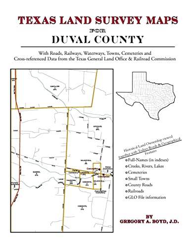 9781420351927: Texas Land Survey Maps for Duval County