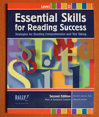 Imagen de archivo de Essential Skills for Reading success: Strategies for Reading comprehension and Test taking, Second Edition a la venta por Nationwide_Text