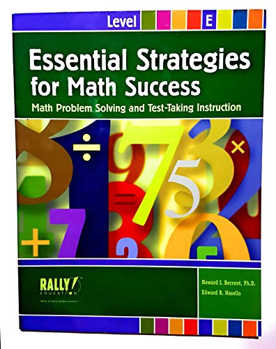 Imagen de archivo de Essential Strategies for Math Success a la venta por ThriftBooks-Atlanta