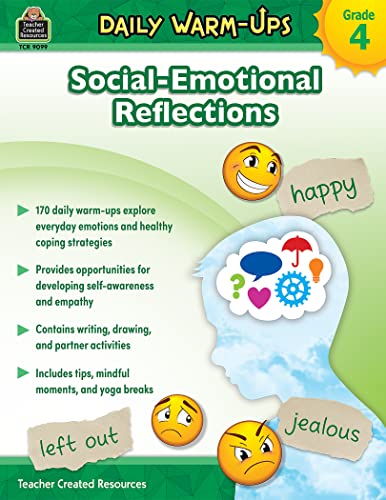 9781420617054: Daily Warm-Ups: Social-Emotional Reflections (Gr. 4)