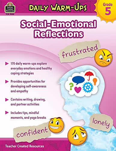 Beispielbild fr Daily Warm-Ups: Social-Emotional Reflections (Gr. 5) zum Verkauf von WorldofBooks
