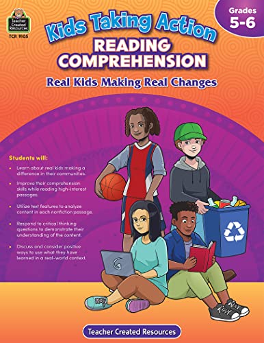Stock image for Kids Taking Action: Reading Comprehension (Gr. 5-6) for sale by Russell Books