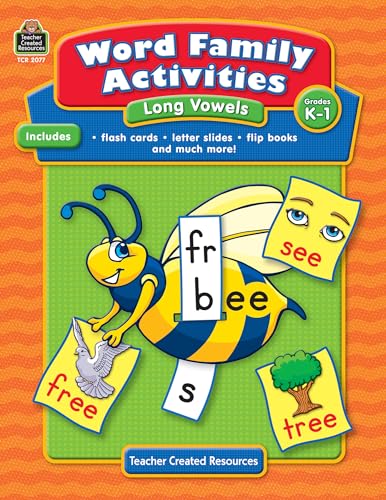 Stock image for Word Family Activities - Long Vowels, Grade K-1 for sale by Better World Books