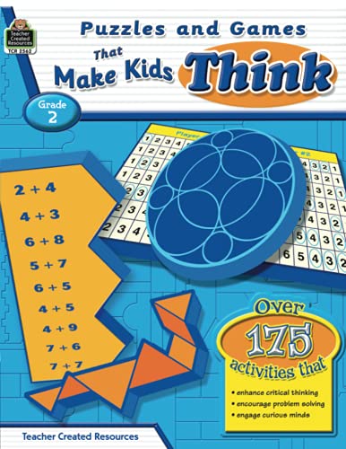 Stock image for Puzzles and Games that Make Kids Think Grd 2 for sale by SecondSale