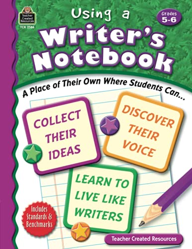 Stock image for Using a Writer's Notebook, Grades 5-6 for sale by ThriftBooks-Dallas