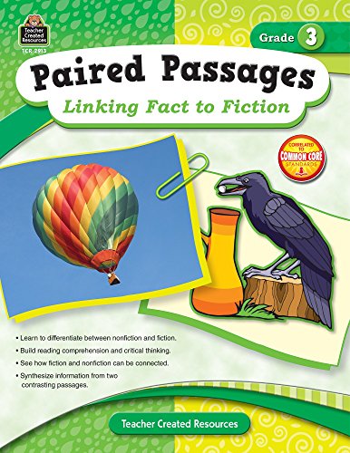 Beispielbild fr Teacher Created Resources Paired Passages: Linking Fact to Fiction Book, Grade 3 zum Verkauf von Wonder Book