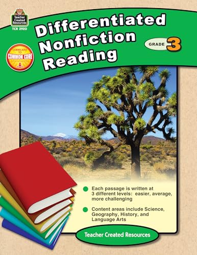 Stock image for Differentiated Nonfiction Reading Grade 3 for sale by ZBK Books