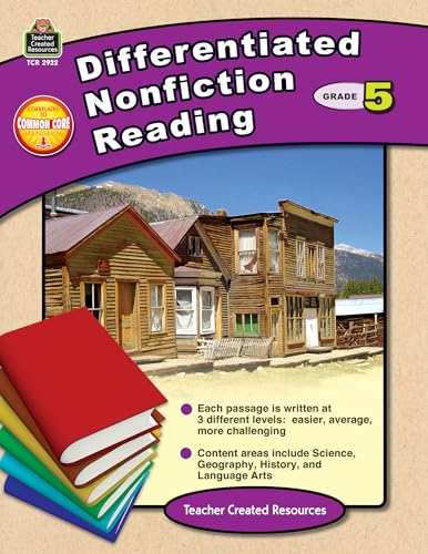 Stock image for Differentiated Nonfiction Reading Grade 5 for sale by SecondSale