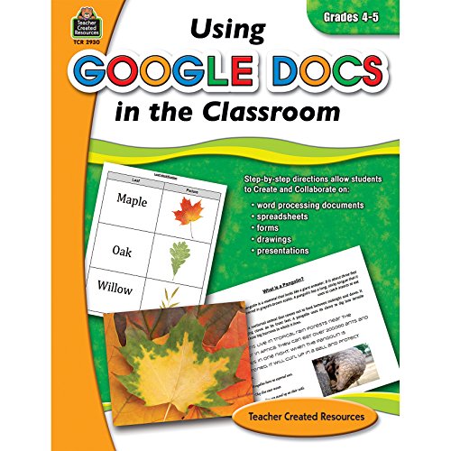 Beispielbild fr Using Google Docs in the Classroom, Grades 4-5 zum Verkauf von Better World Books
