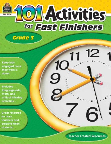 9781420629385: 101 Activities For Fast Finishers Grade 3: Grade 3